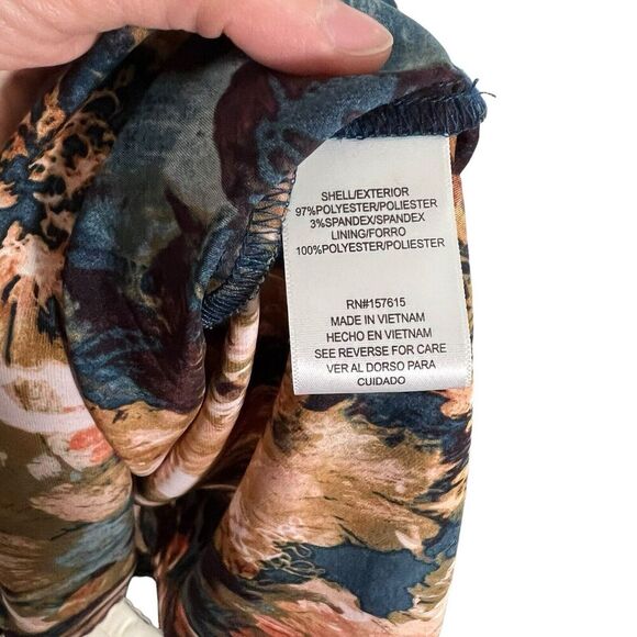 Nicole Miller Floral Maxi Dress - Multicolor - Picture 9 of 11